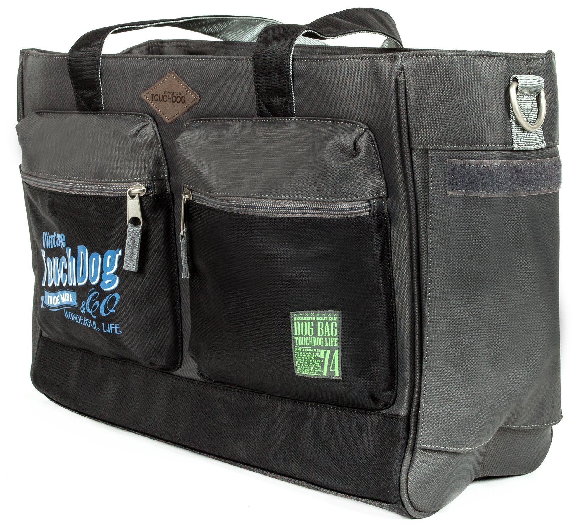 Waterproof Dog Carrier with Mesh Window, 18" x 9.2" x 12"