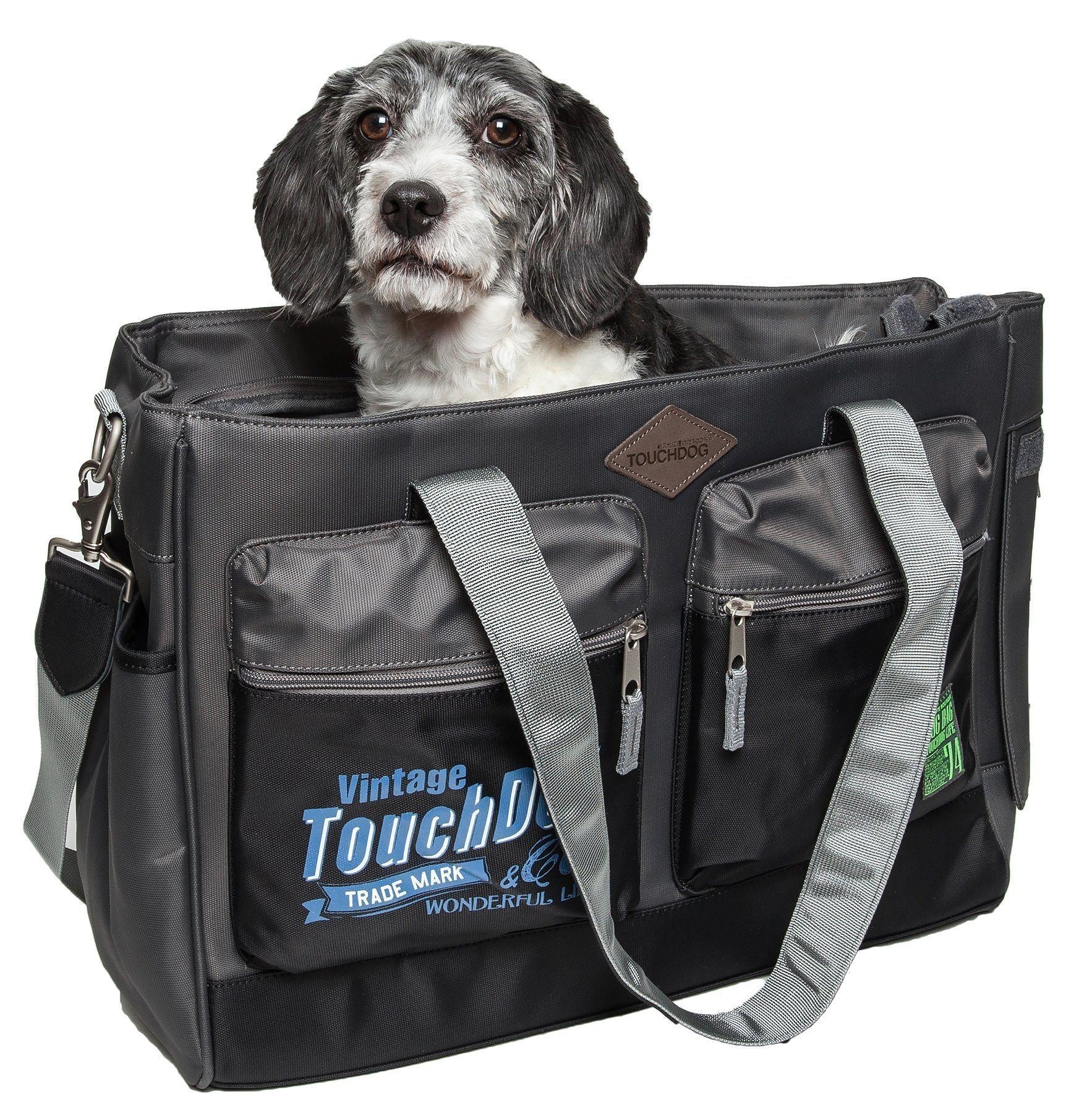 Waterproof Dog Carrier with Mesh Window, 18" x 9.2" x 12"