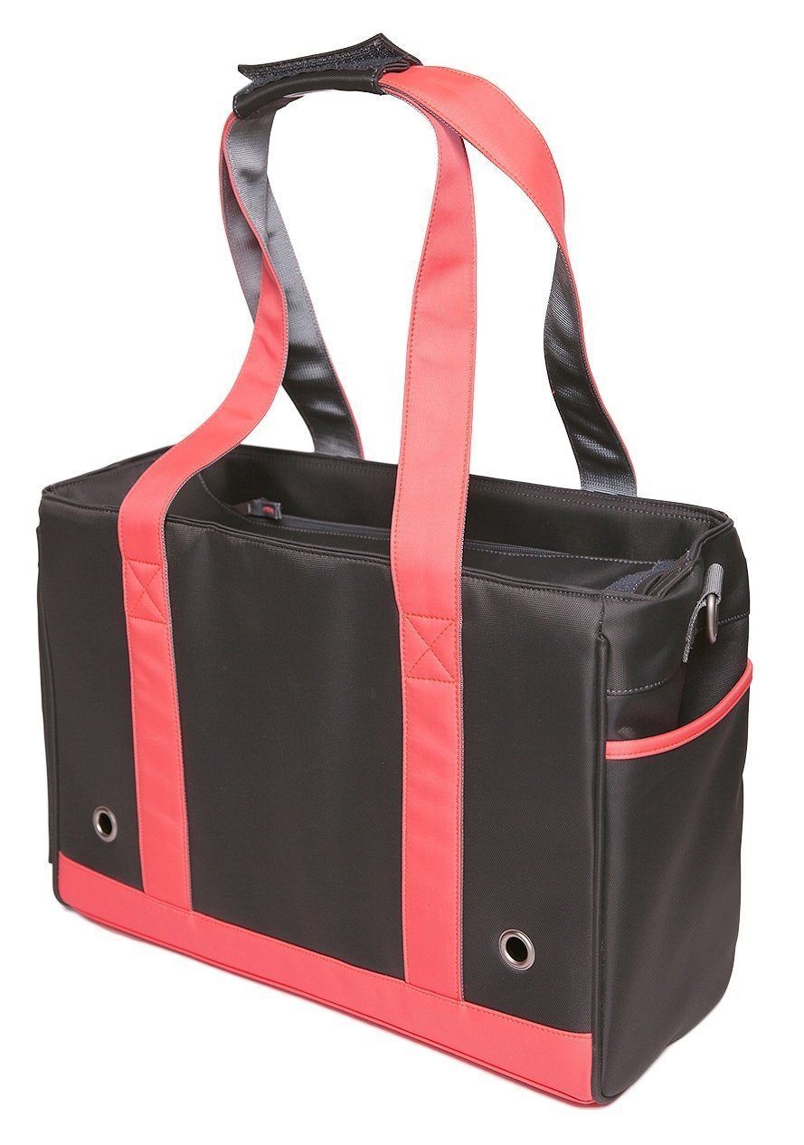 Waterproof Dog Carrier with Mesh Window, 18" x 9.2" x 12"