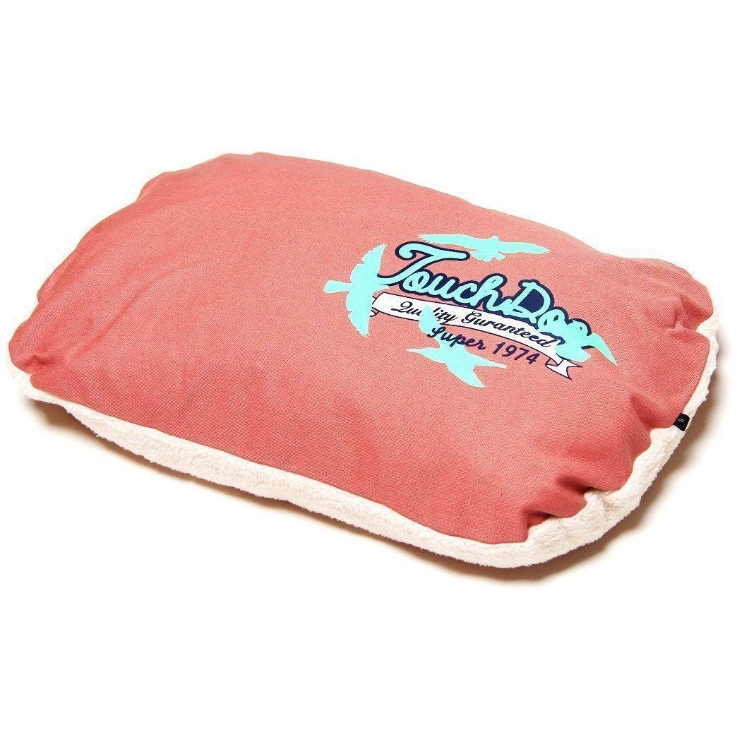 Floral-Galoral Ultra-Plush Rectangular Dog Bed with Removable Cushion