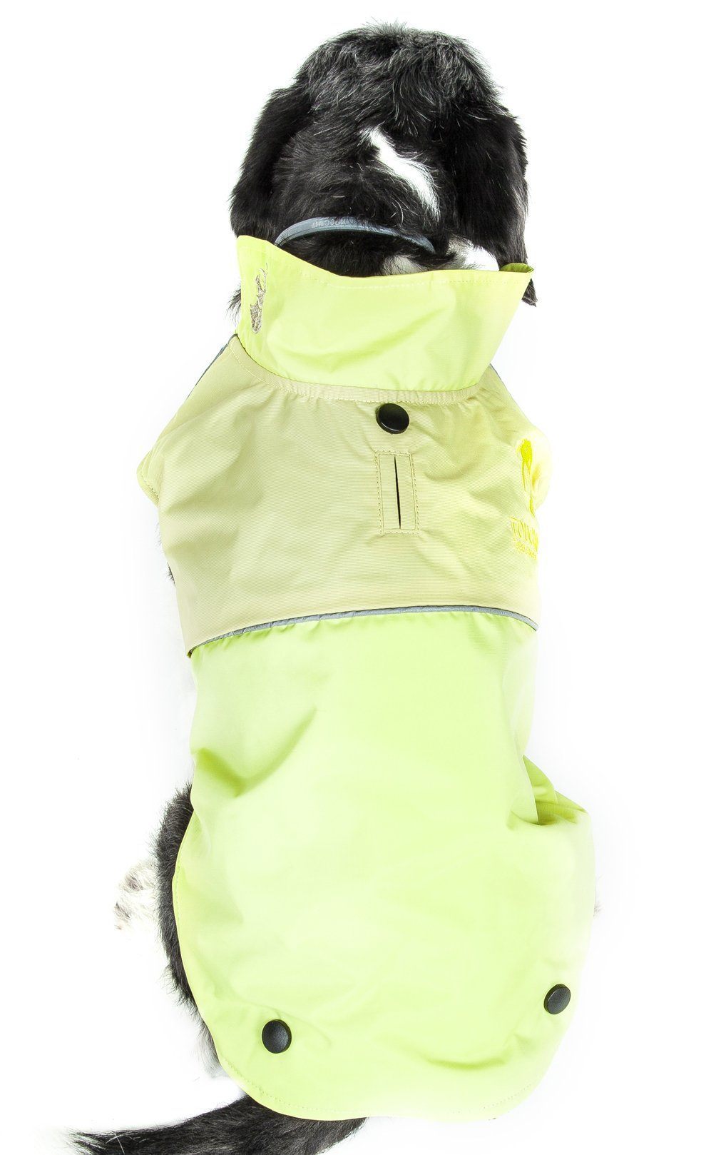 2-in-1 Waterproof Dog Jacket with Removable Fleece Layer