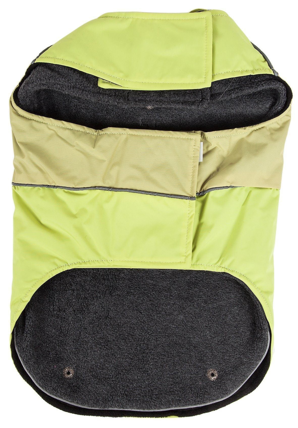 2-in-1 Waterproof Dog Jacket with Removable Fleece Layer