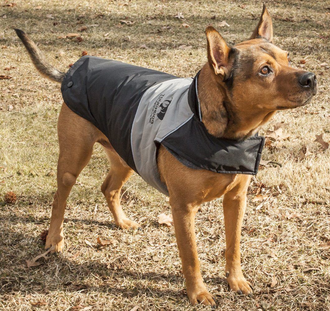 2-in-1 Waterproof Dog Jacket with Removable Fleece Layer