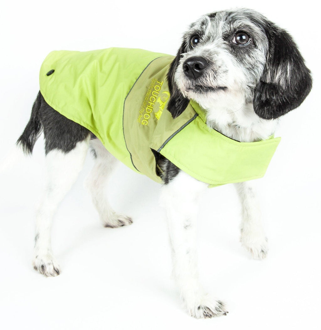 2-in-1 Waterproof Dog Jacket with Removable Fleece Layer