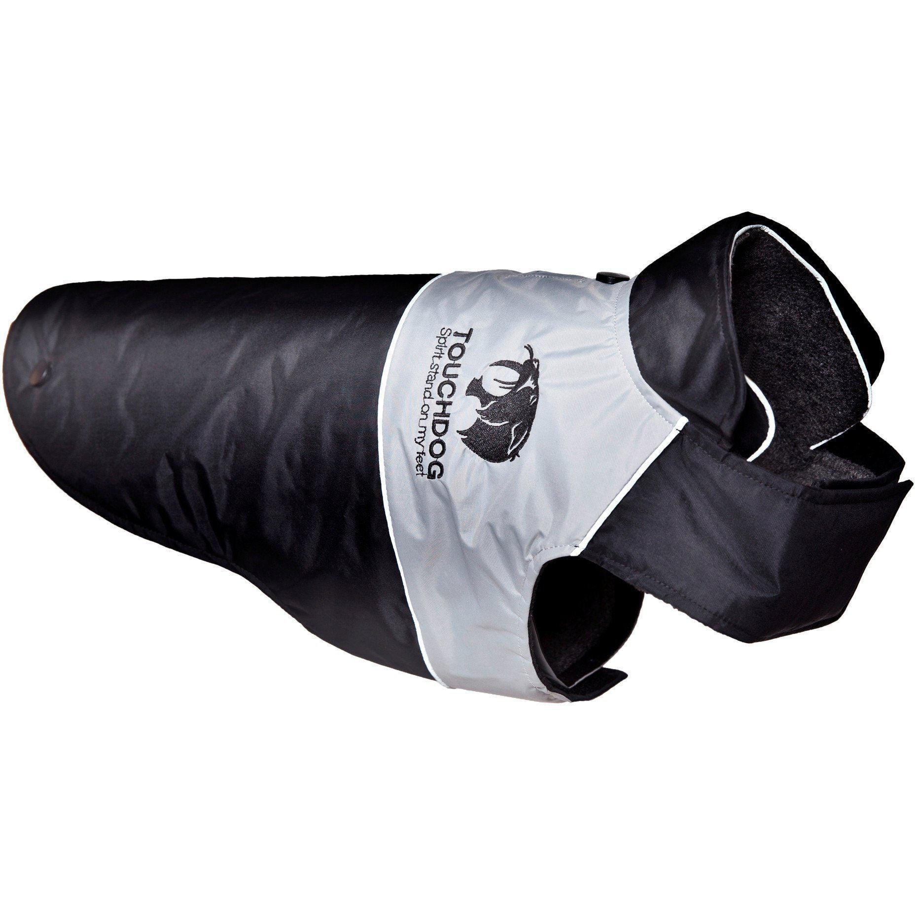 2-in-1 Waterproof Dog Jacket with Removable Fleece Layer