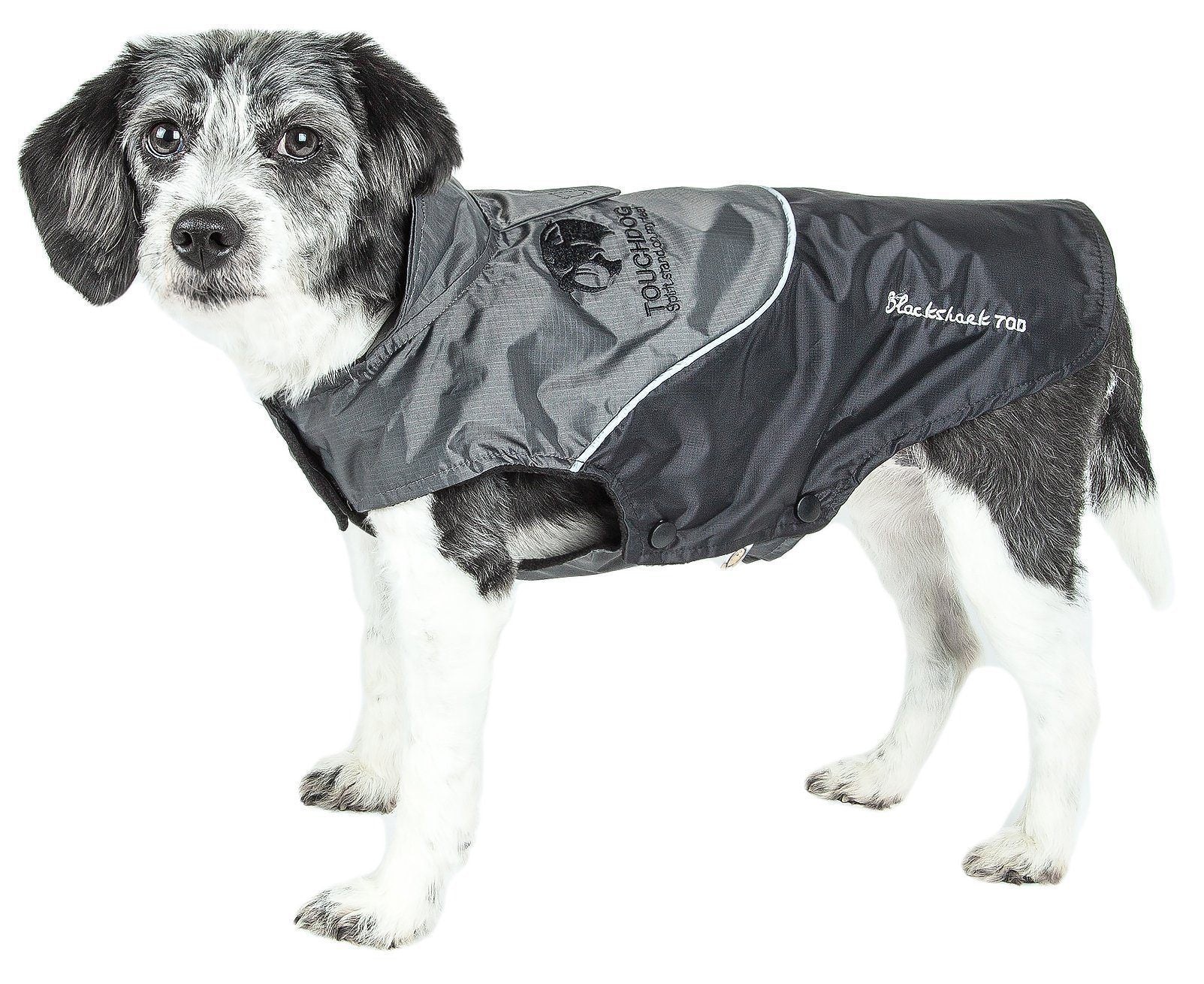 2-in-1 Waterproof Dog Jacket with Removable Fleece Layer