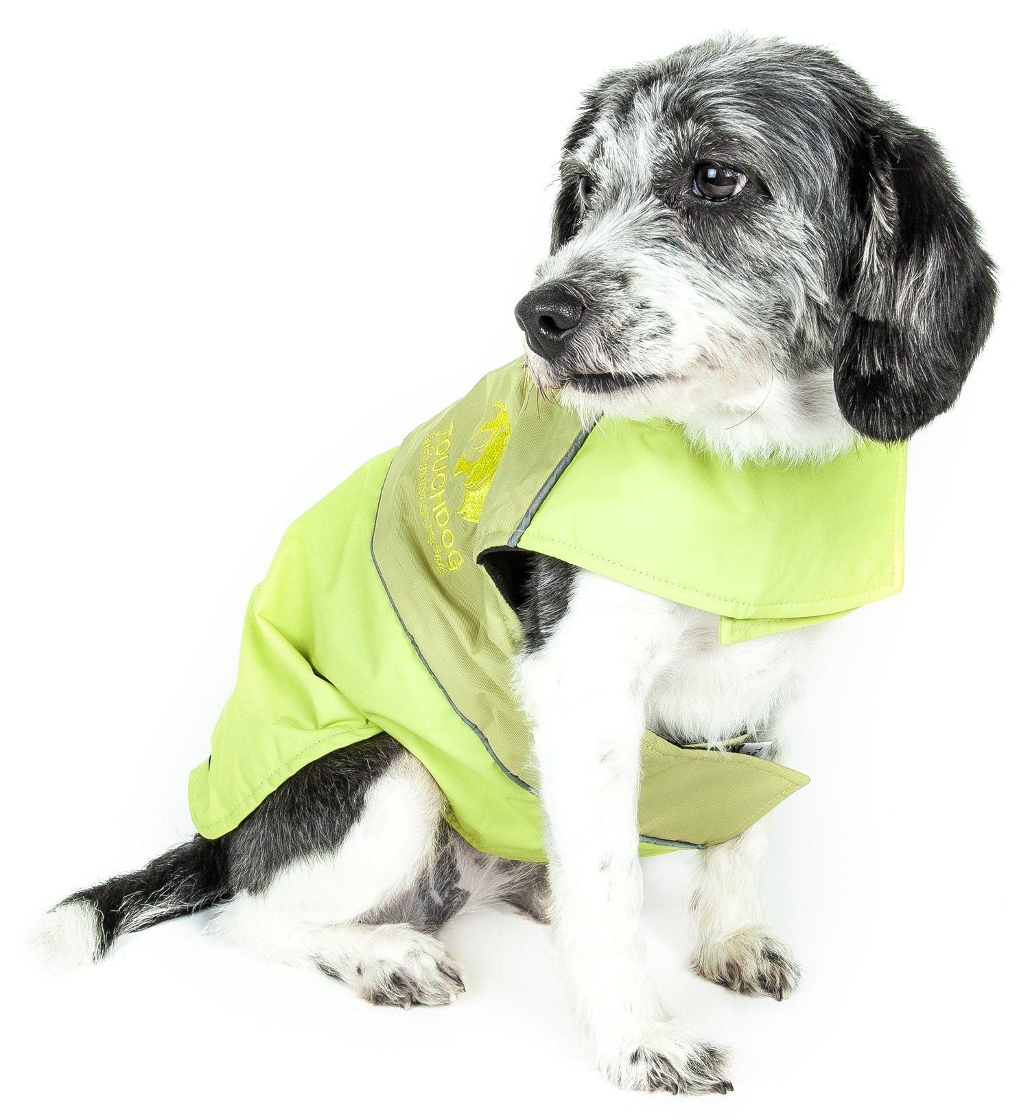 2-in-1 Waterproof Dog Jacket with Removable Fleece Layer
