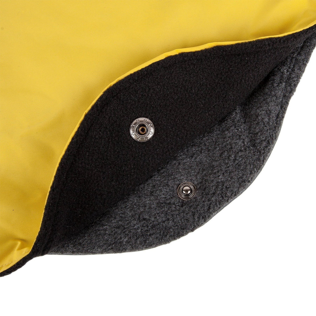 2-in-1 Waterproof Dog Jacket with Removable Fleece Layer