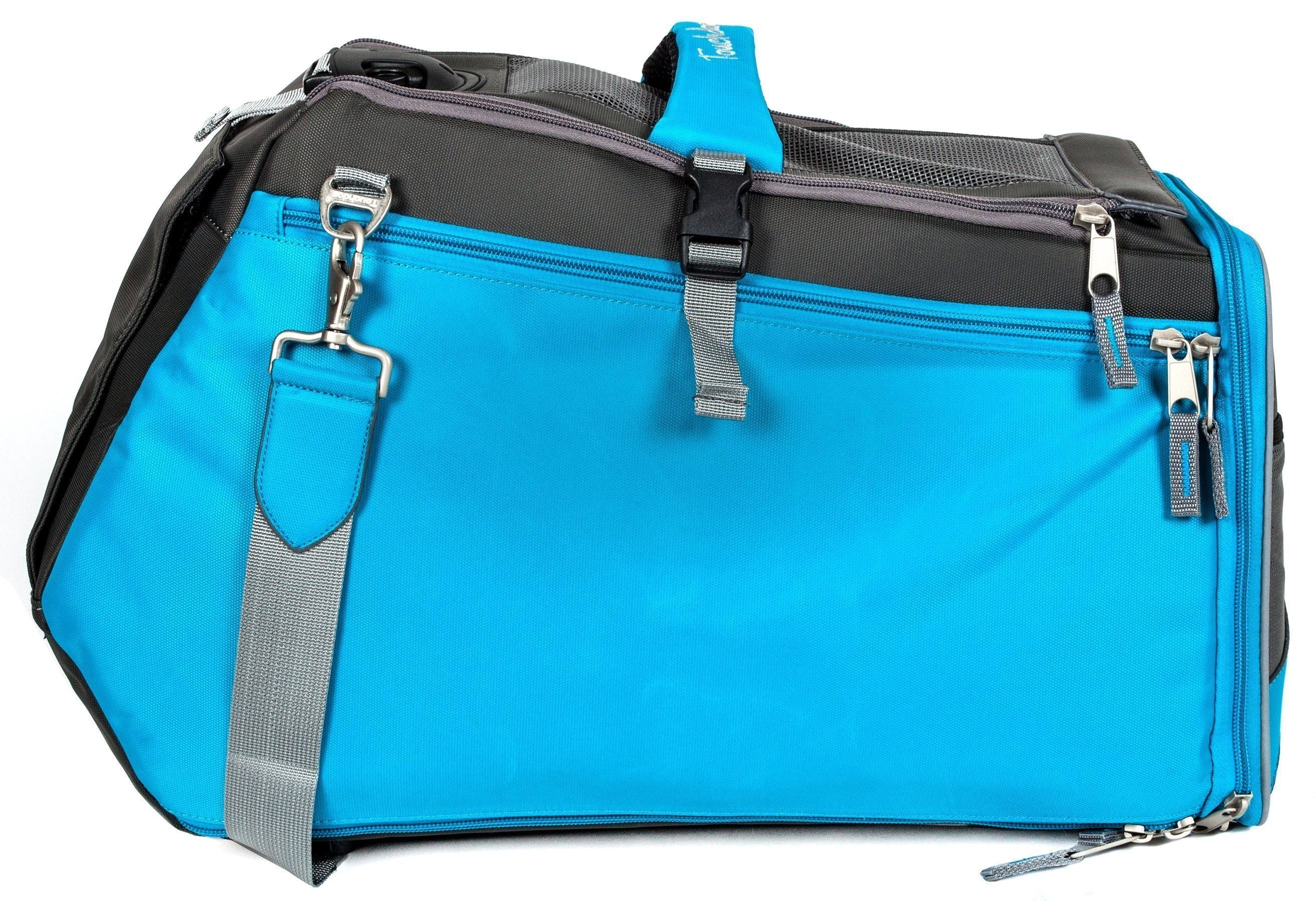 Modern-Glide Airline Approved Water-Resistant Dog Carrier, 18" x 9.3" x 12"