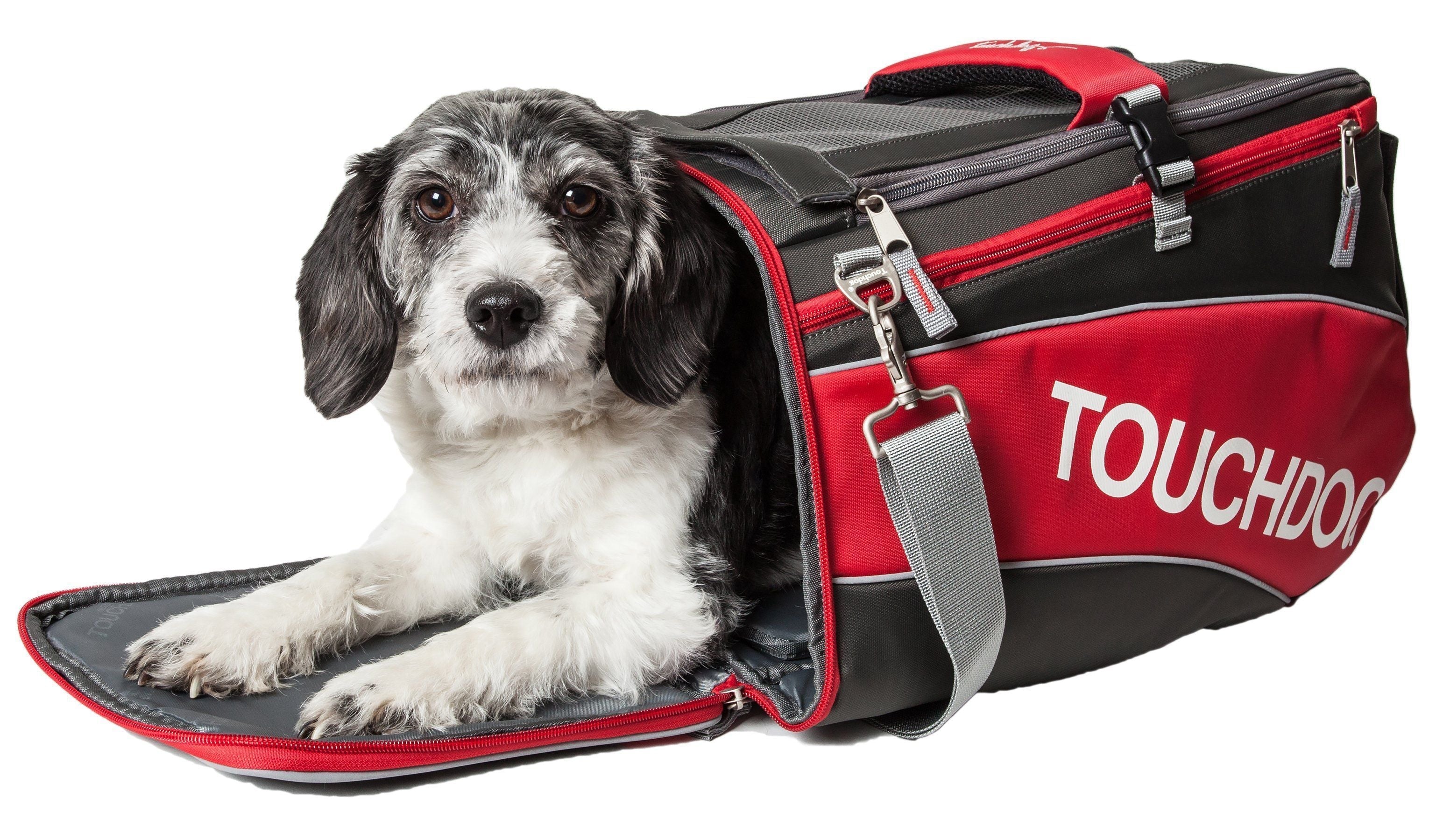 Modern-Glide Airline Approved Water-Resistant Dog Carrier, 18" x 9.3" x 12"