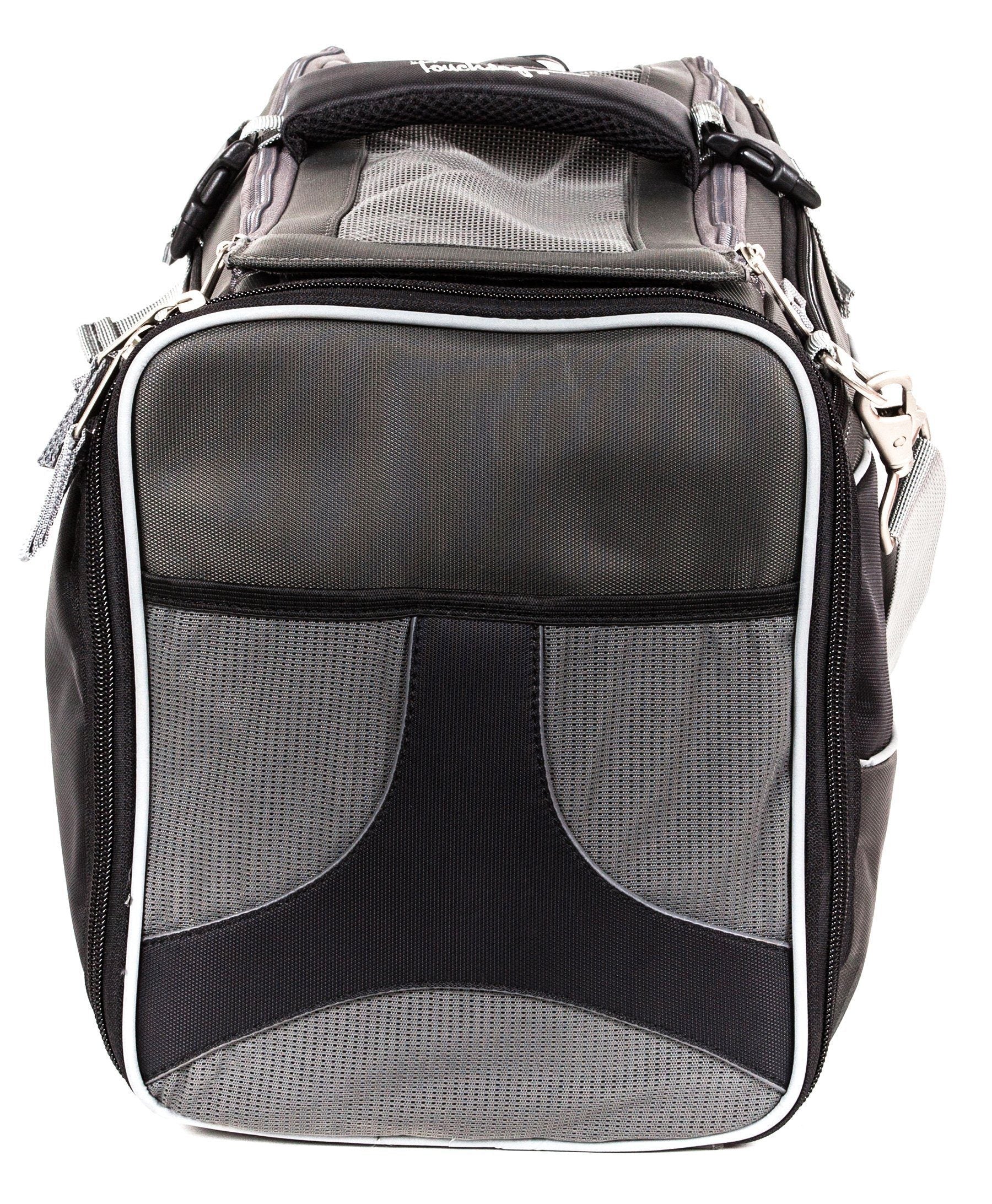 Modern-Glide Airline Approved Water-Resistant Dog Carrier, 18" x 9.3" x 12"
