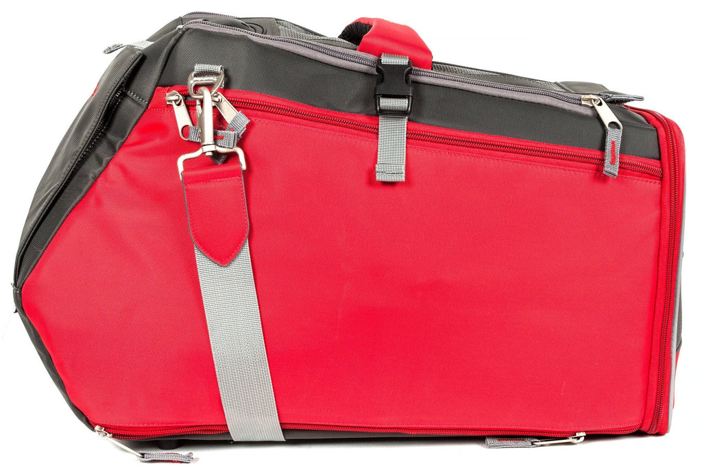 Modern-Glide Airline Approved Water-Resistant Dog Carrier, 18" x 9.3" x 12"