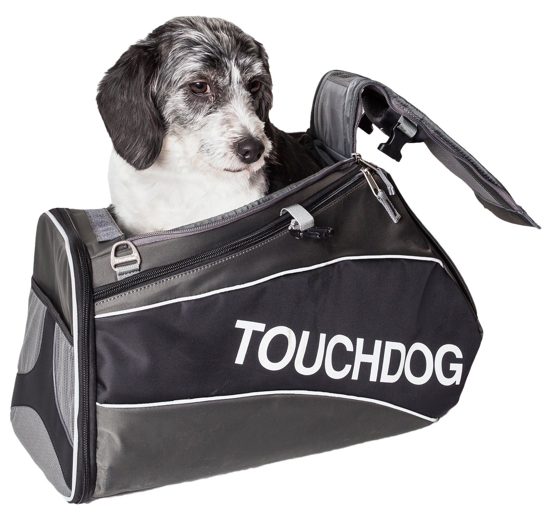 Modern-Glide Airline Approved Water-Resistant Dog Carrier, 18" x 9.3" x 12"