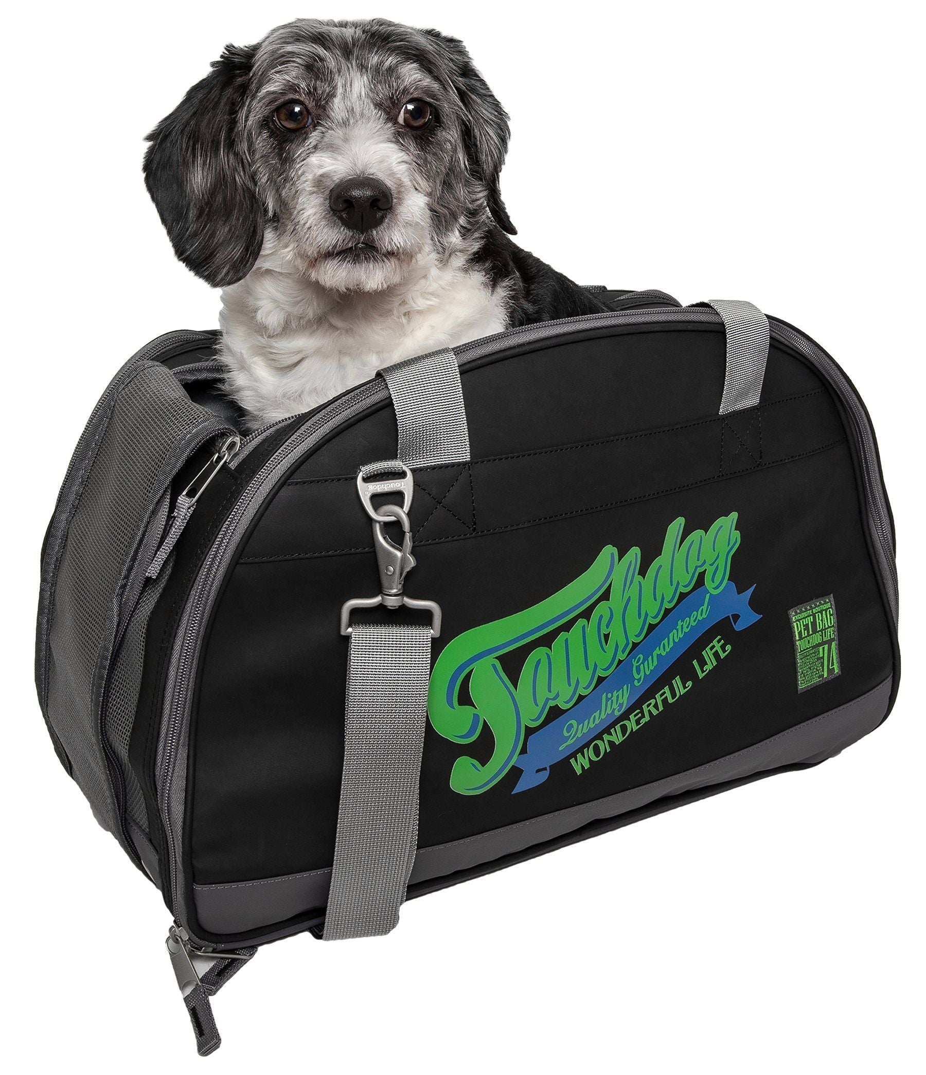 Airline-Approved Water-Resistant Dog Carrier, 18" x 10" x 14"