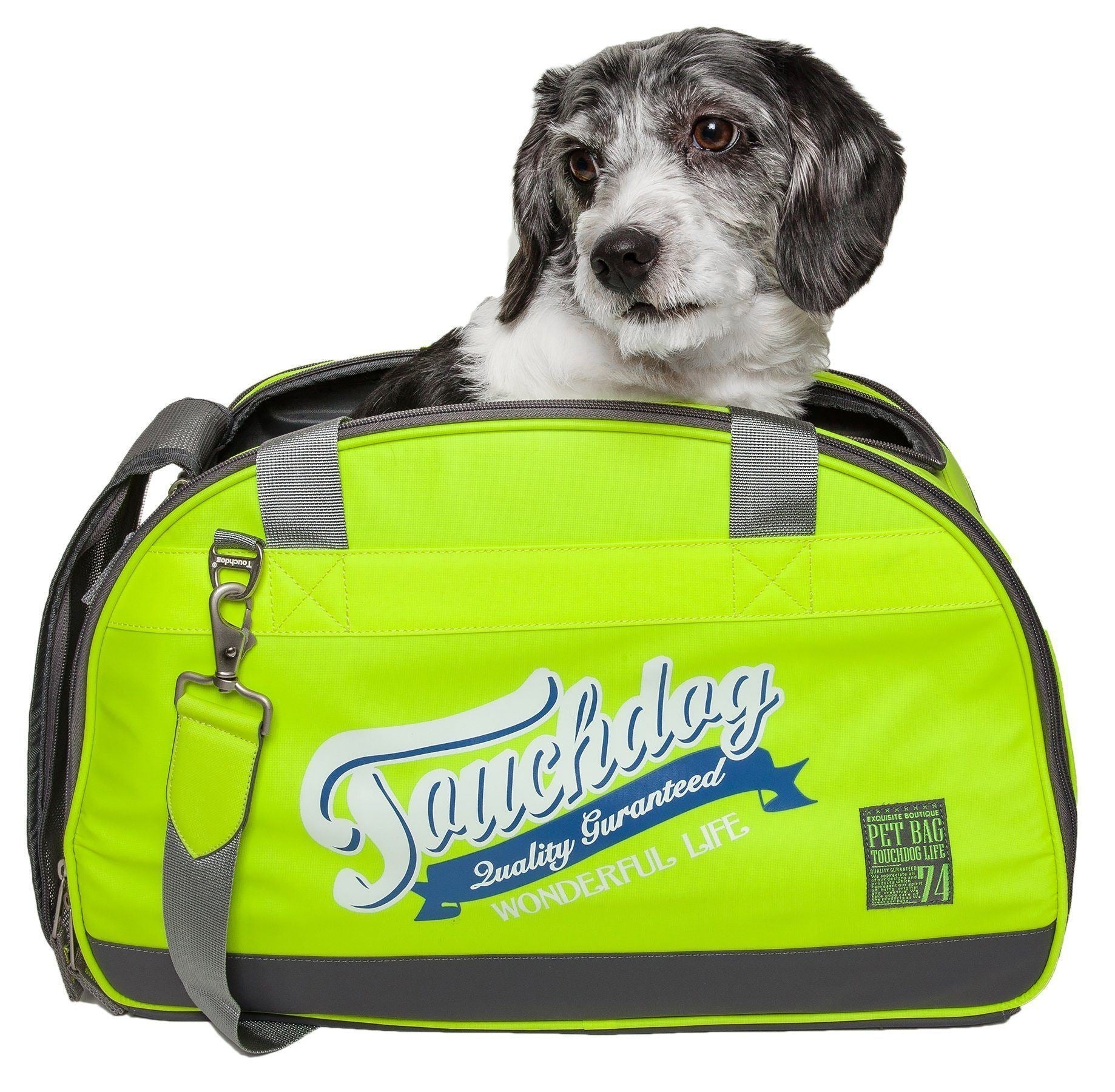 Airline-Approved Water-Resistant Dog Carrier, 18" x 10" x 14"