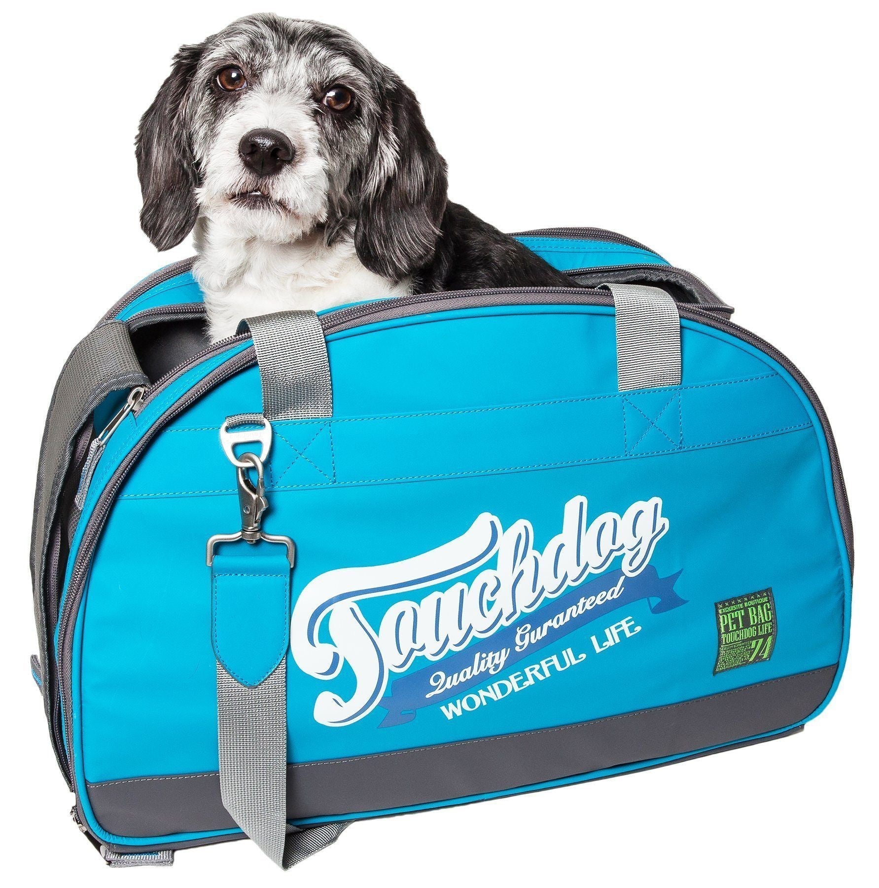 Airline-Approved Water-Resistant Dog Carrier, 18" x 10" x 14"