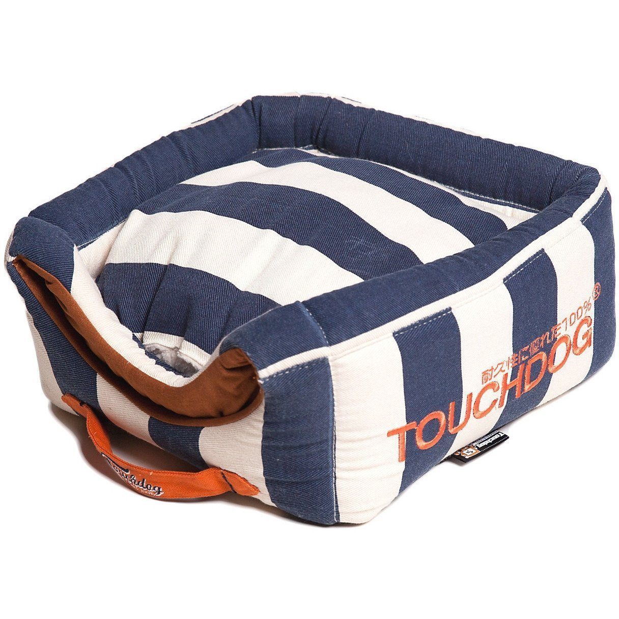 2-in-1 Convertible Pet Bed and House with Reversible Cushion