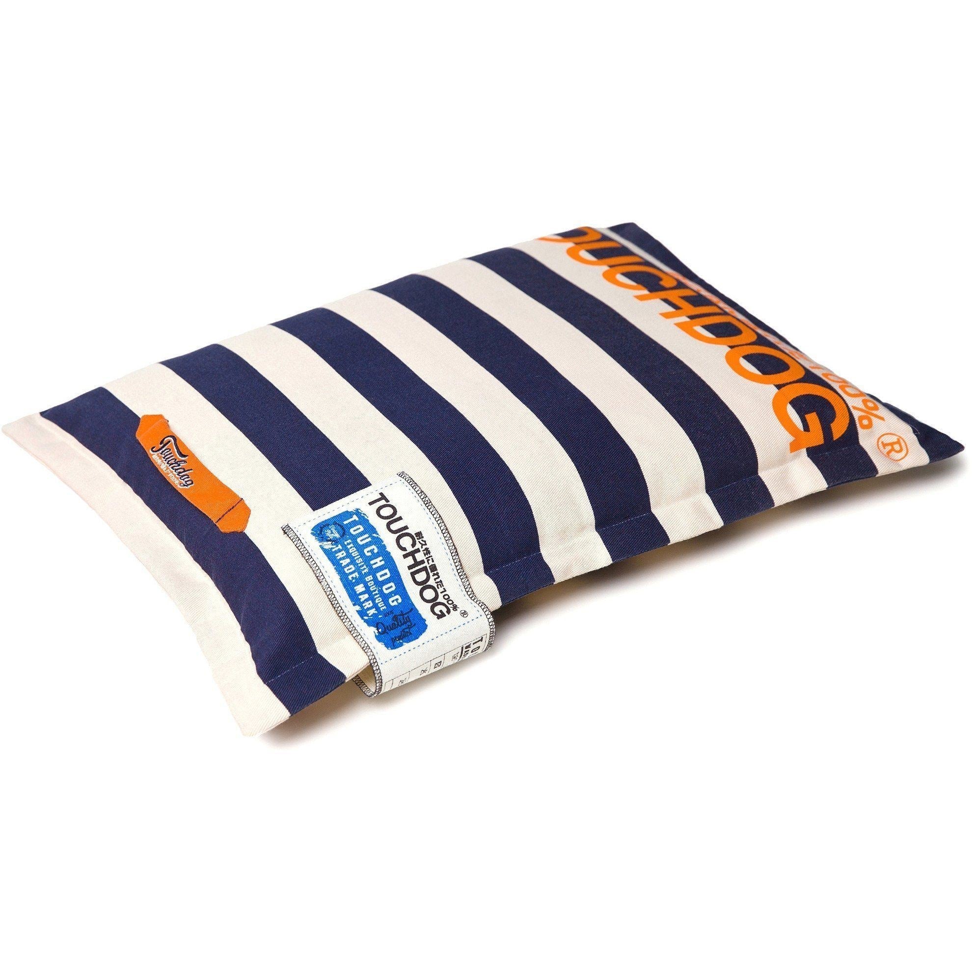 Polo-Zippered Cushioned Pillow Dog Bed with Handle, Large or XL