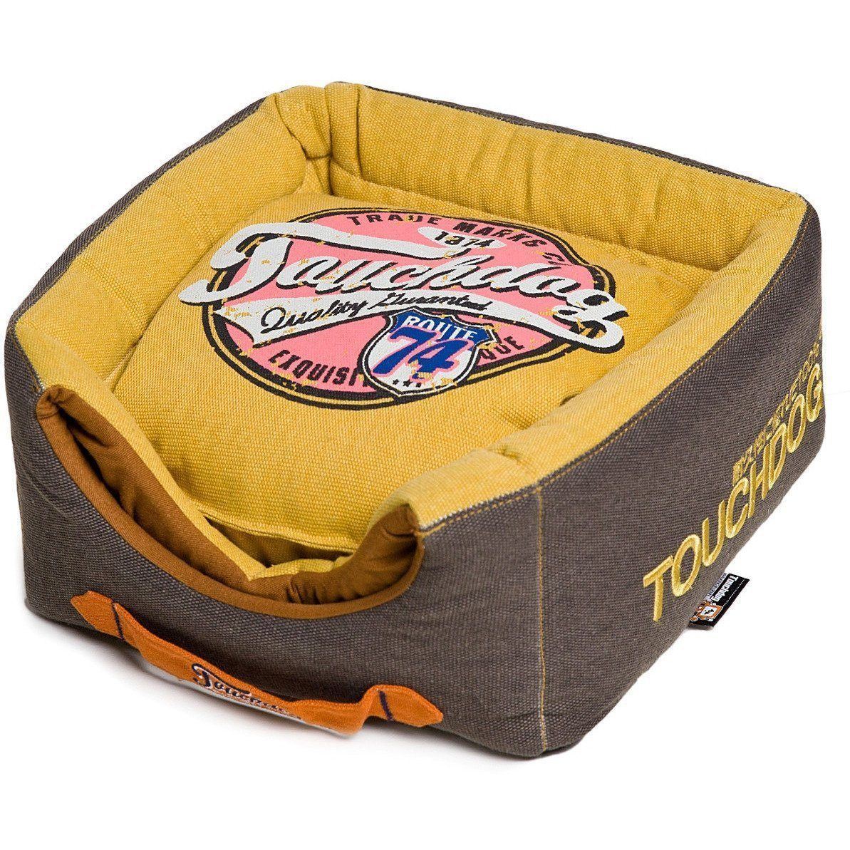 Convertible Nylon-Cotton Pet Bed and Indoor House for Small Dogs & Cats