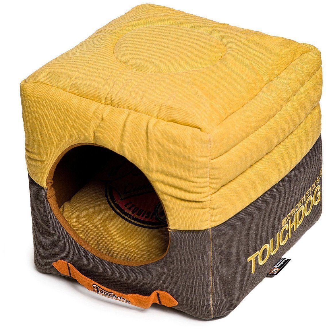 Convertible Nylon-Cotton Pet Bed and Indoor House for Small Dogs & Cats