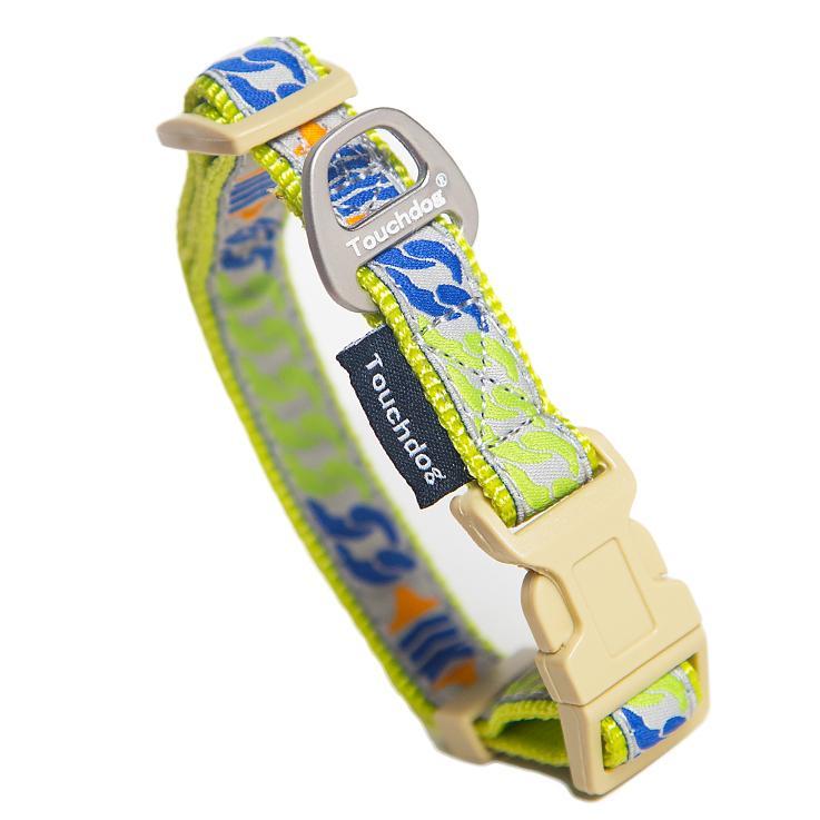 Dog Collar and Leash Set with Designer Print, 48" Leash, Small–Large