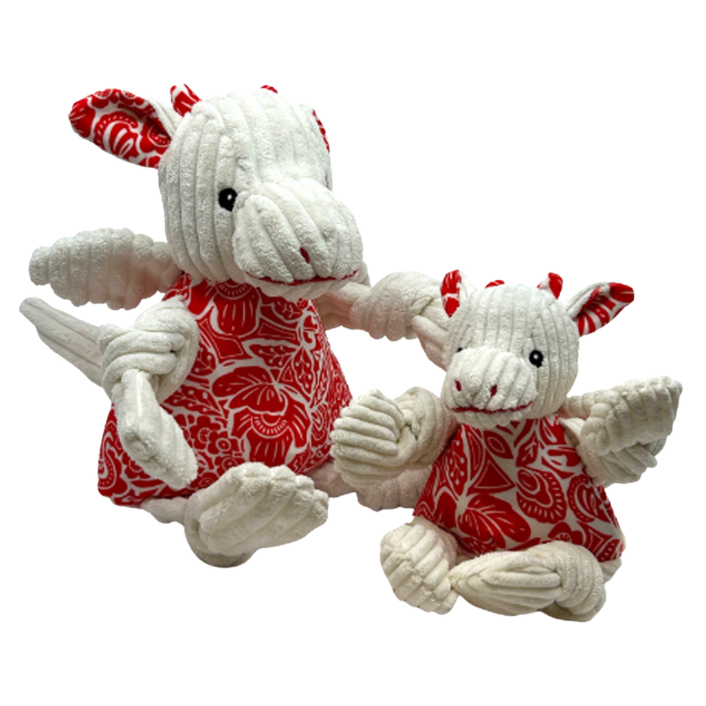 Lucky Dragon Knottie Plush Dog Toy – Year of the Dragon Edition