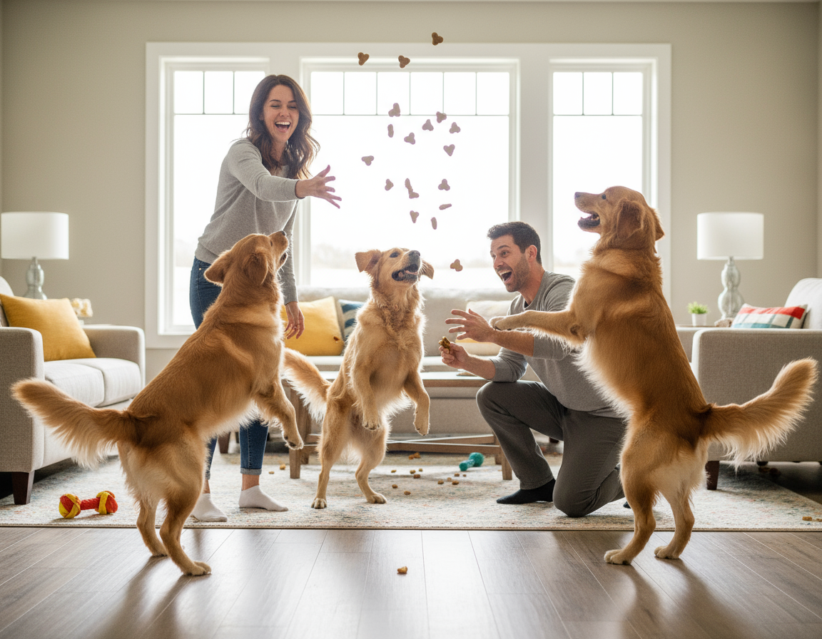 Dog Training Treats with California Peanut Butter, Fresh-Keeper Canister