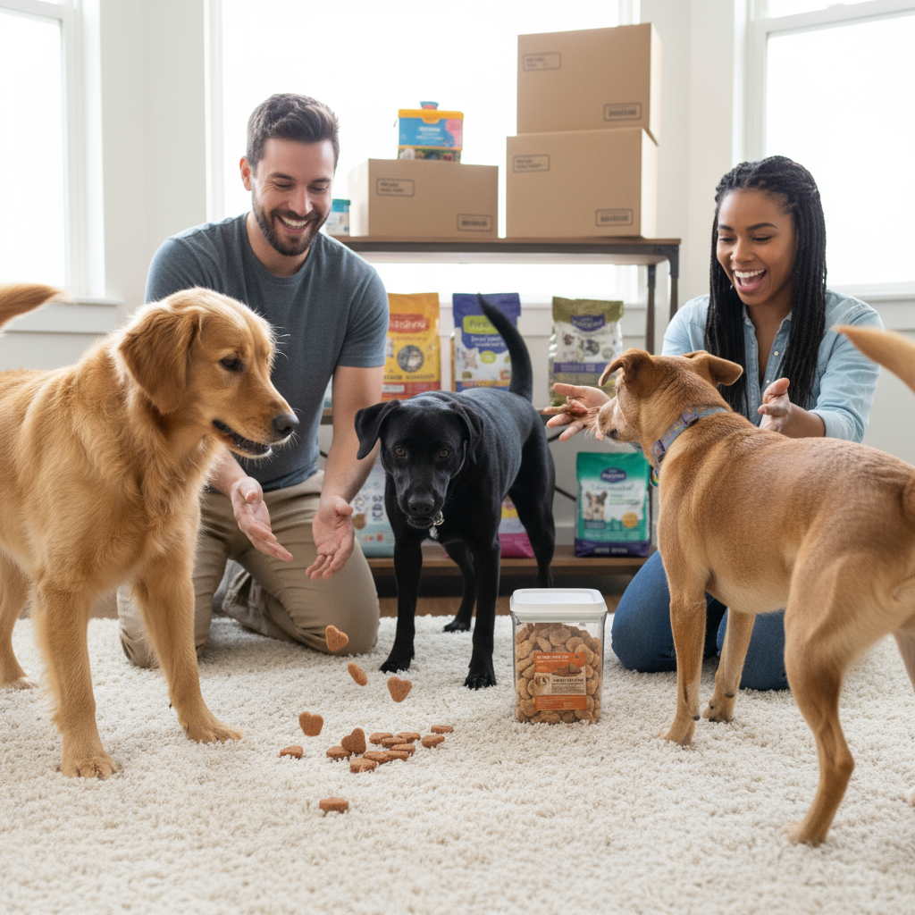 Dog Training Treats with California Peanut Butter, Fresh-Keeper Canister