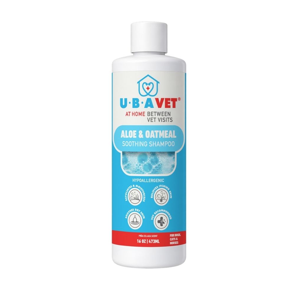 Aloe & Oatmeal Shampoo for Dogs & Cats, 16.9 fl oz