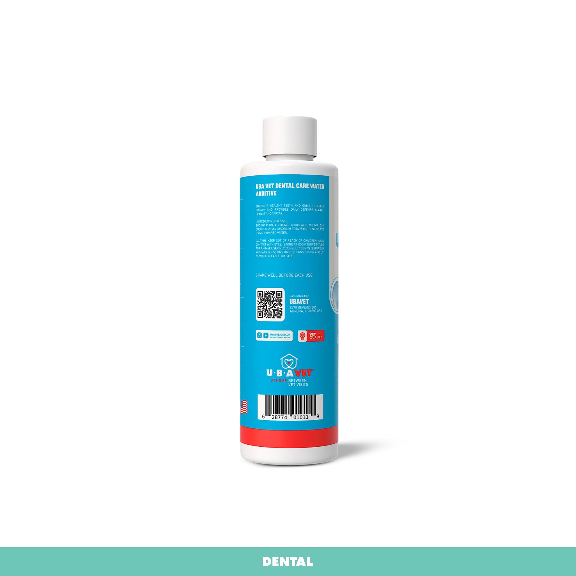 Dental Care Water Additive for Dogs & Cats, 16 fl oz