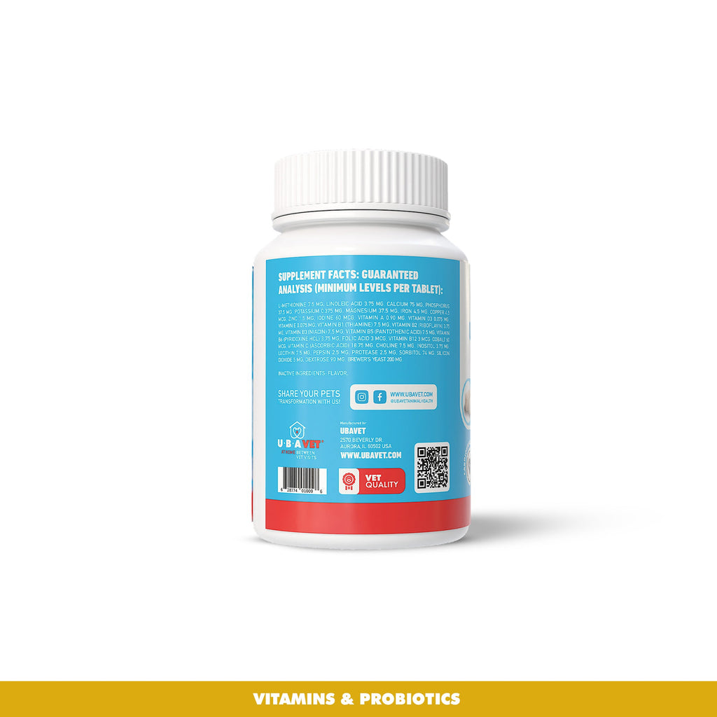 Immune Support Daily Multi-Vitamin & Mineral Tablets for Dogs, Chicken, 90ct