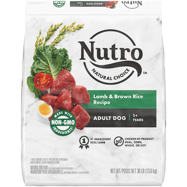 Adult Dry Dog Food with Lamb and Brown Rice