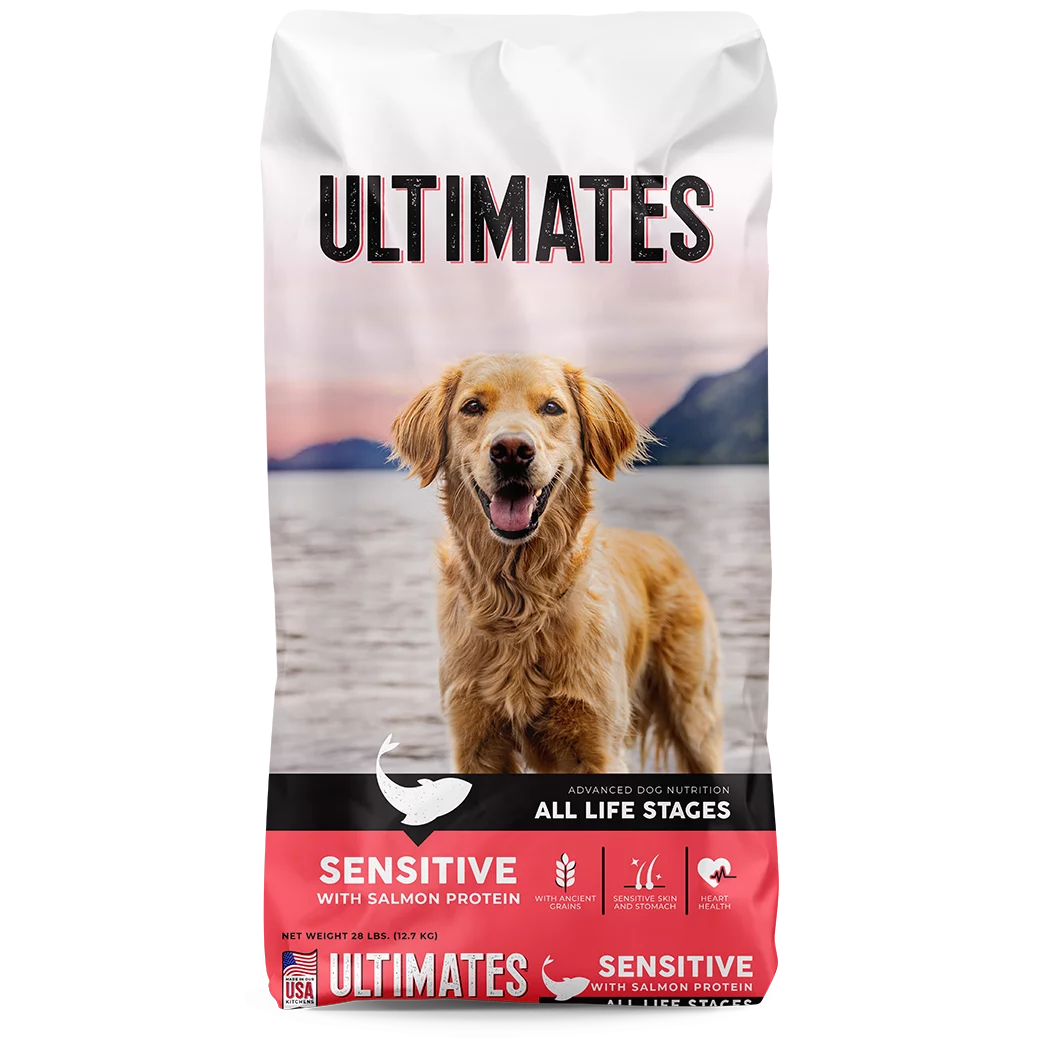 Ultimates Sensitive Salmon Protein Dog Food for Skin & Stomach