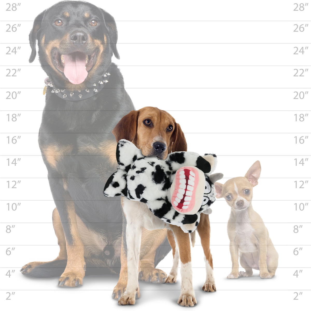 Mighty Angry Animal Cow — dog size guide