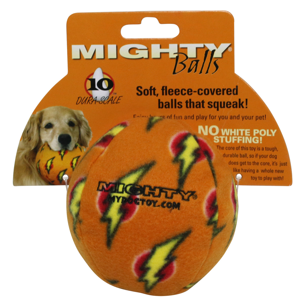 Mighty Ball Med Orange — packaging