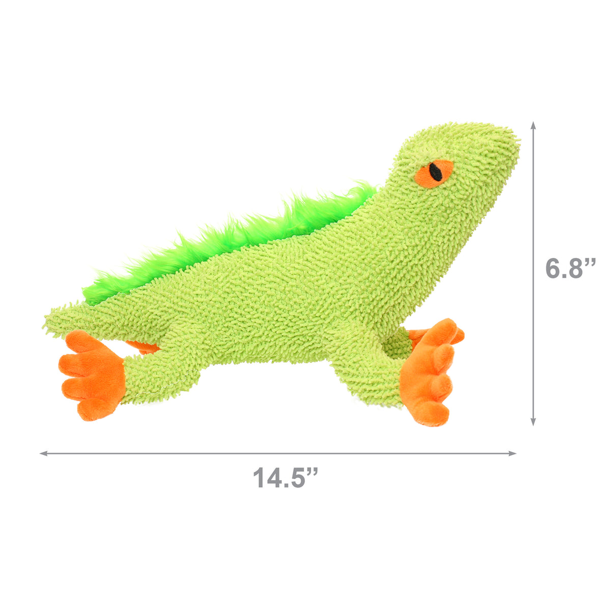 Mighty Microfiber Lizard — dimensions
