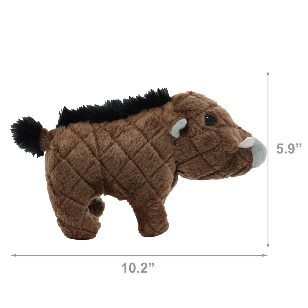 Mighty Safari Warthog Brown — dimensions