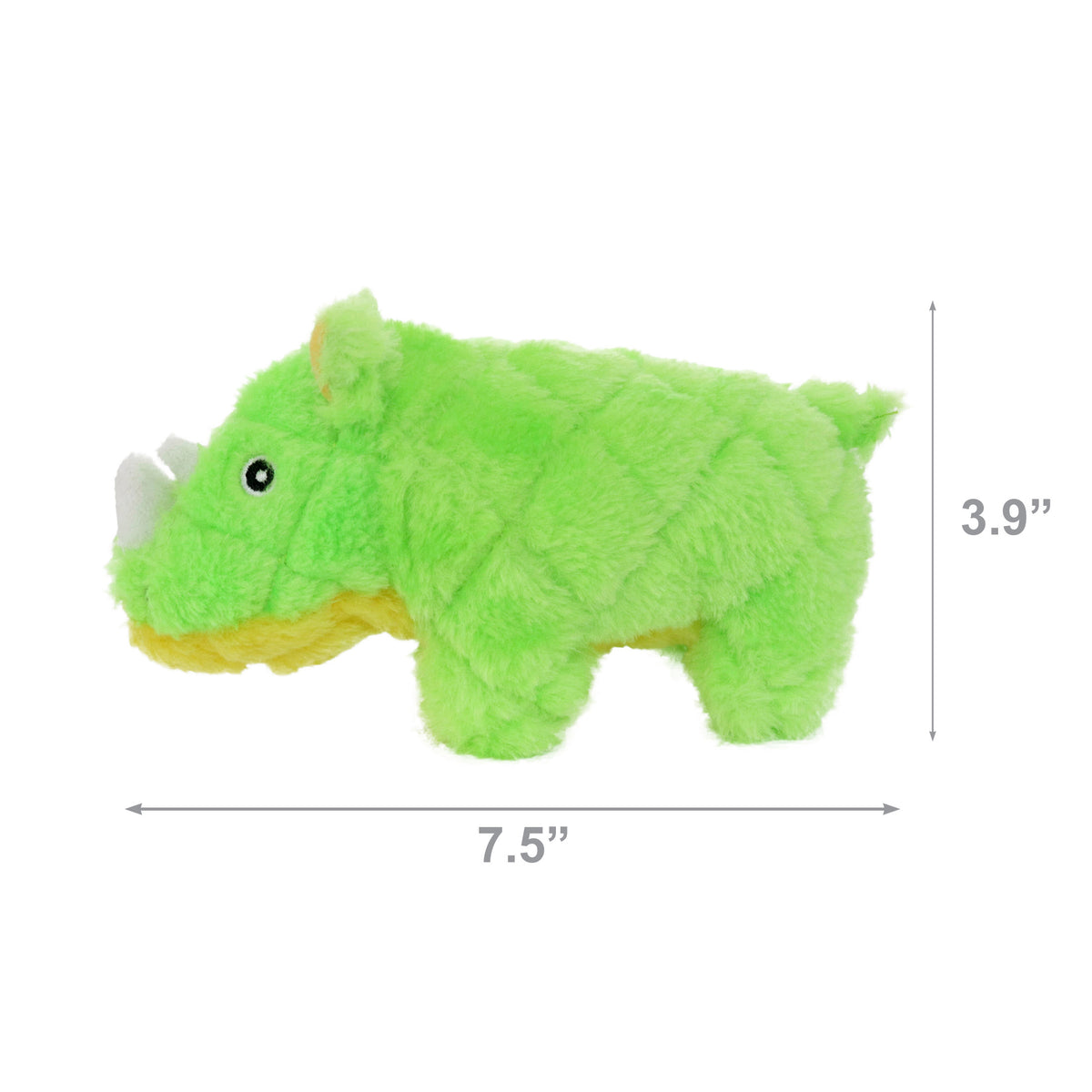 Mighty Jr Safari Rhinoceros Green — dimensions