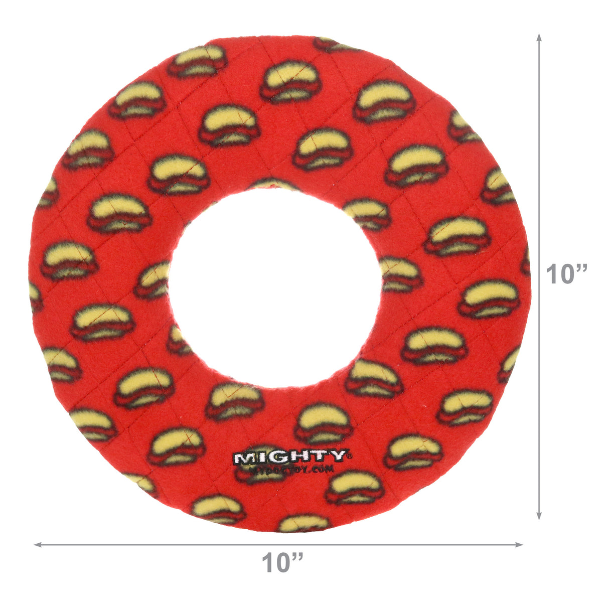 Mighty No Stuff Ring Red — dimensions
