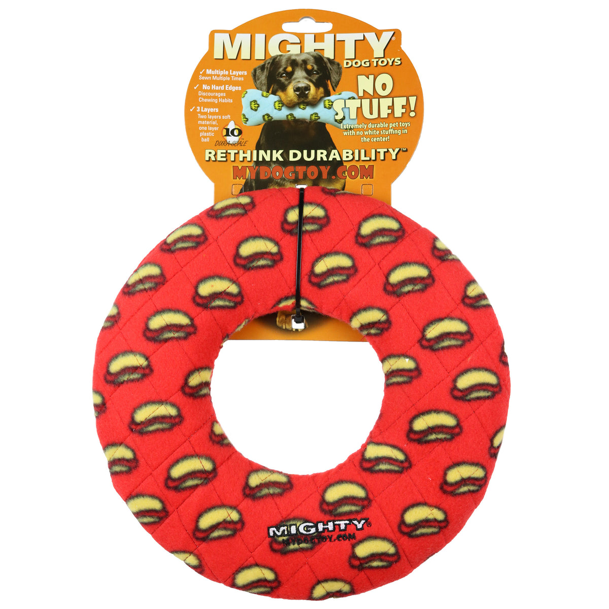 Mighty No Stuff Ring Red — packaging