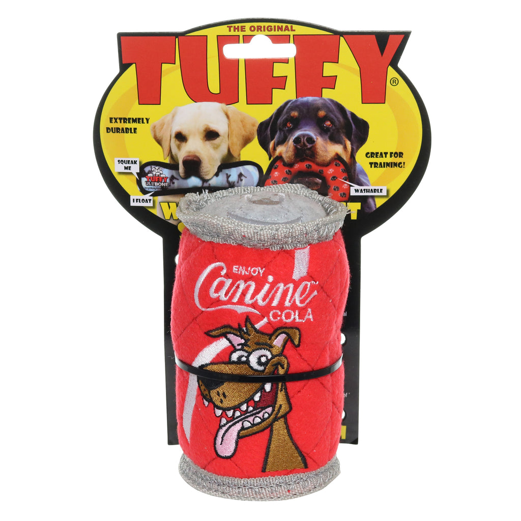 Tuffy Soda Can Canine Cola — packaging