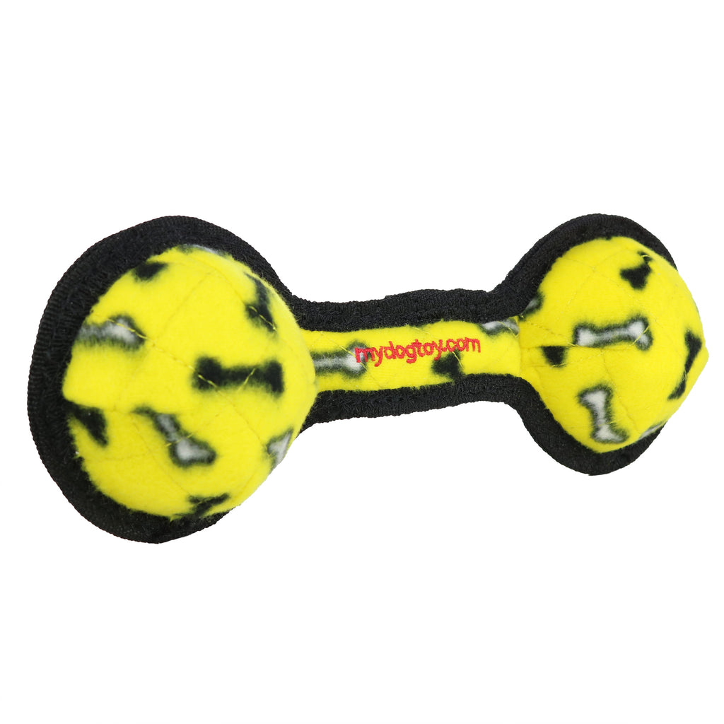 Tuffy Jr 2 Ball Tug Yellow Bone — additional view