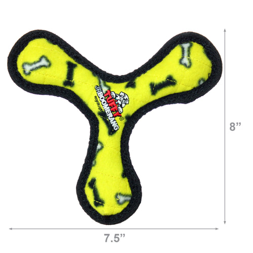 Tuffy Jr Boomerang Yellow Bone — dimensions