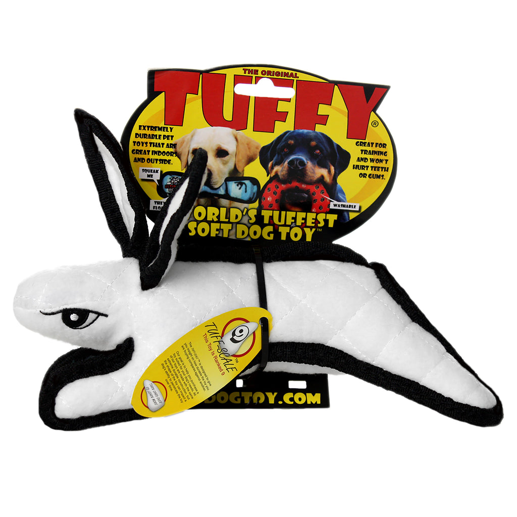 Tuffy Jr Barnyard Rabbit White — packaging