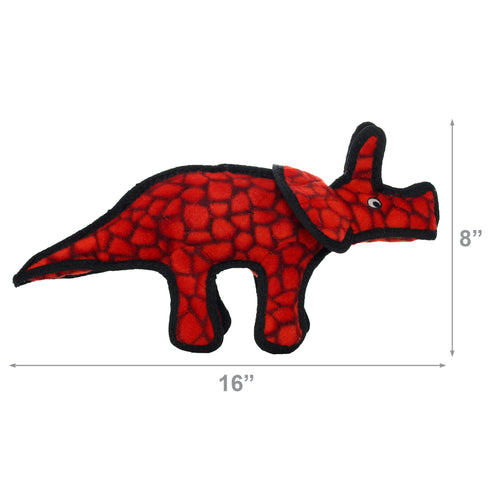 Tuffy Jr Dino Triceratops — dimensions