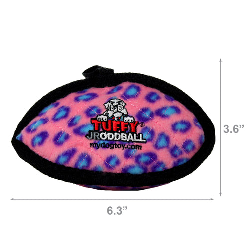 Tuffy Jr Odd Ball Pink Leopard — dimensions
