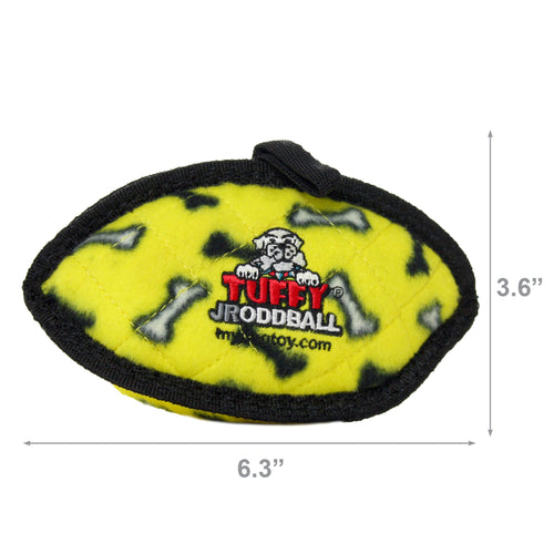 Tuffy Jr Odd Ball Yellow Bone — dimensions