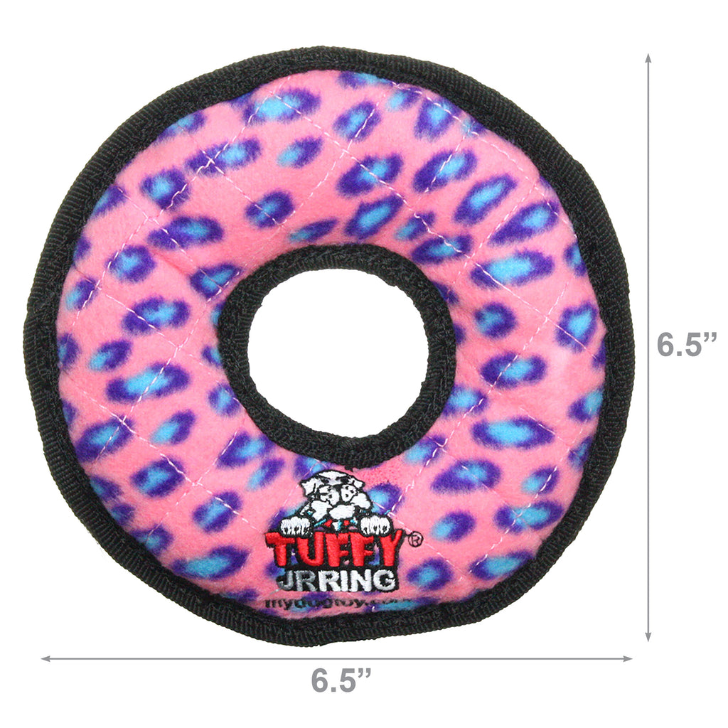Tuffy Jr Ring Pink Leopard — dimensions