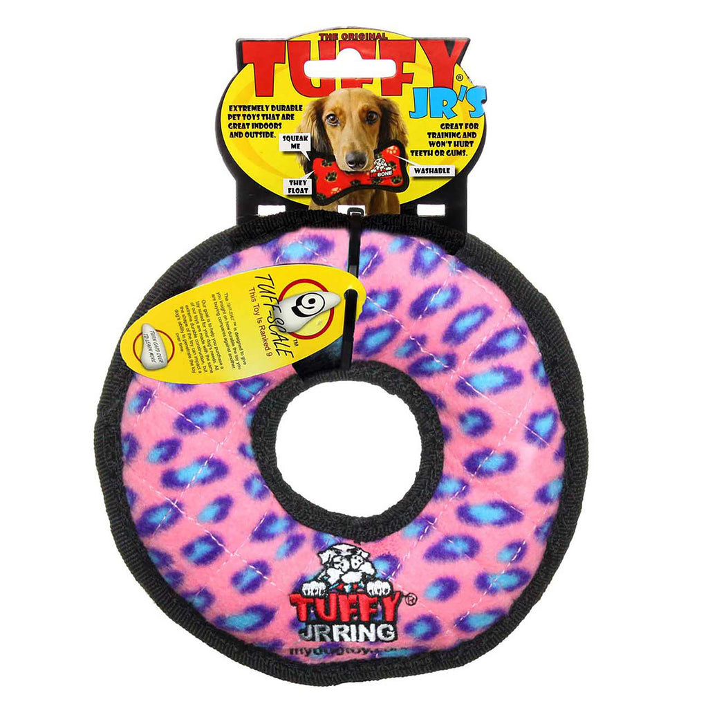 Tuffy Jr Ring Pink Leopard — packaging