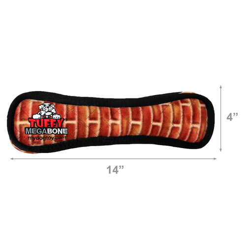 Tuffy Mega Bone Brick — dimensions